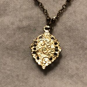 2028 Jewelry - 2028 faux emerald gold tone necklace 2028 Jewelry - 2028 faux emerald gold tone necklace